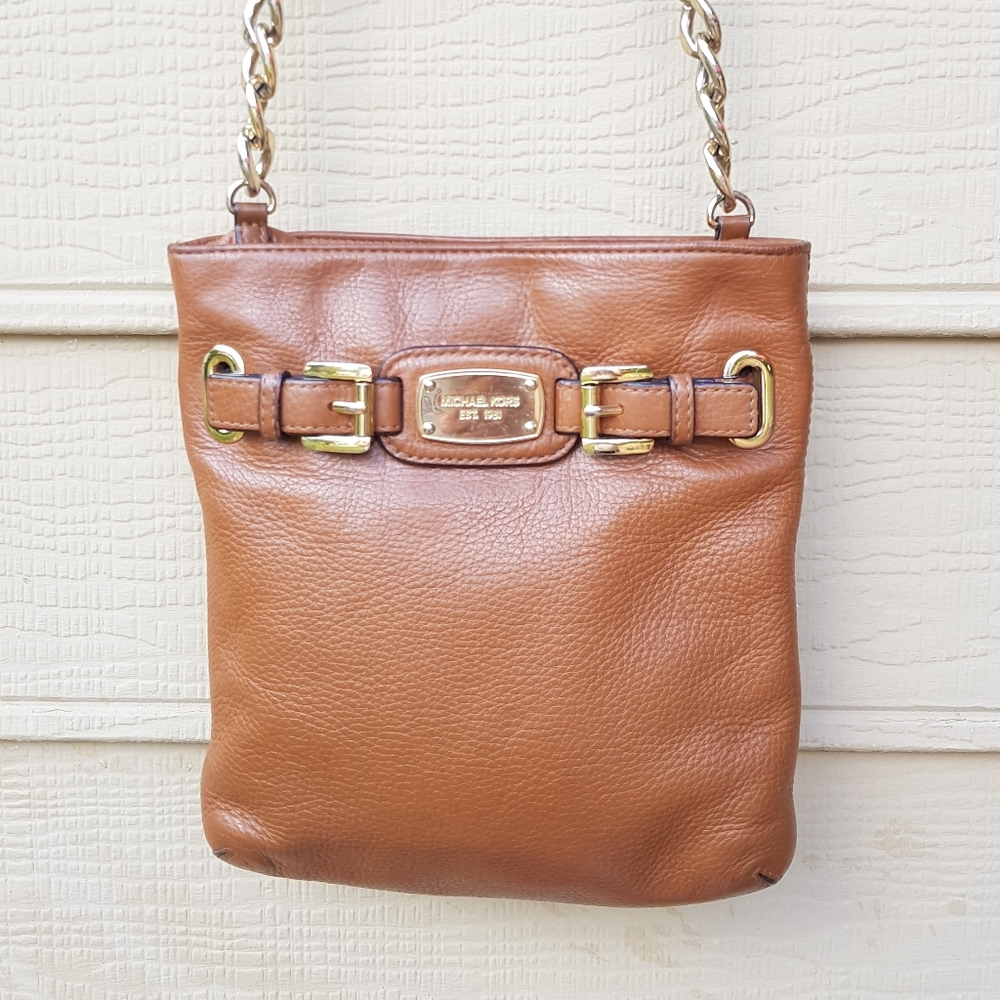 Michael Kors Leather Crossbody Bag